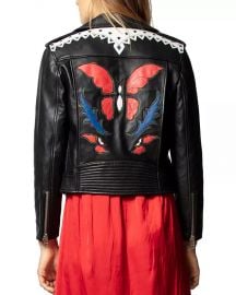 Zadig  amp  Voltaire Lenni Butterfly Leather Jacket Women - Bloomingdale s at Bloomingdales